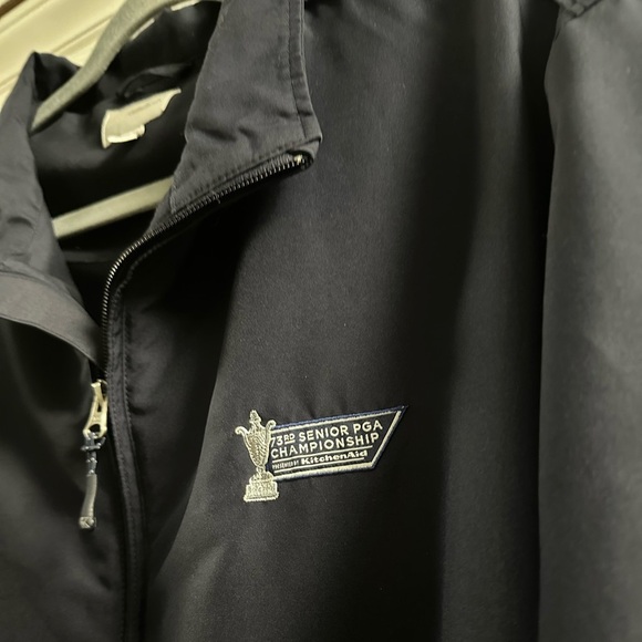 Cutter & Buck CB WindTec Golf Jacket Zip Up 73rd Senior PGA Championship Size XL - Picture 2 of 14
